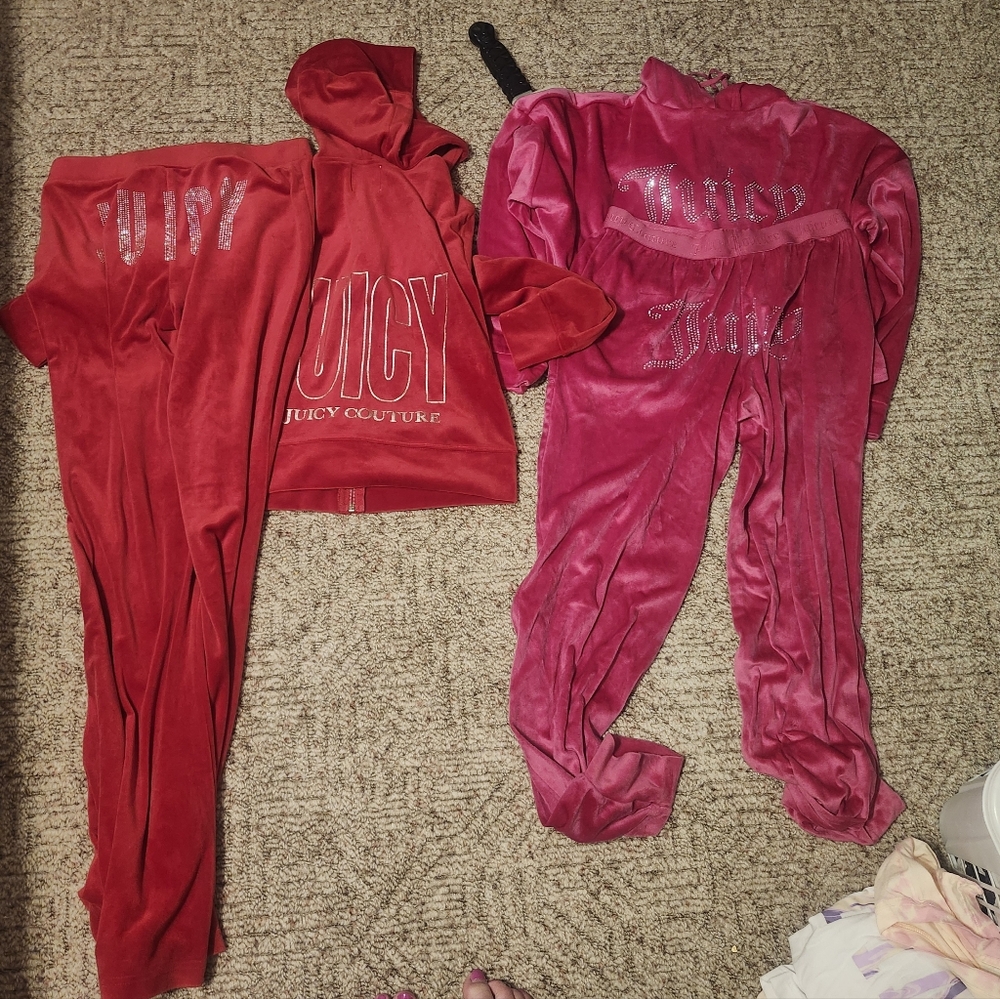Juicy By Juicy Couture Tracksuit Size Xs Juicy Couture Size Small Pjs